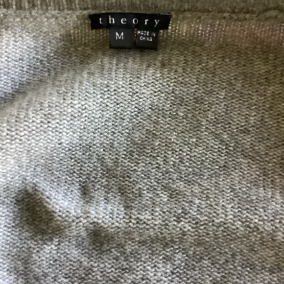 Theory cashmere v neck cardigan size medium - Picture 5 of 6